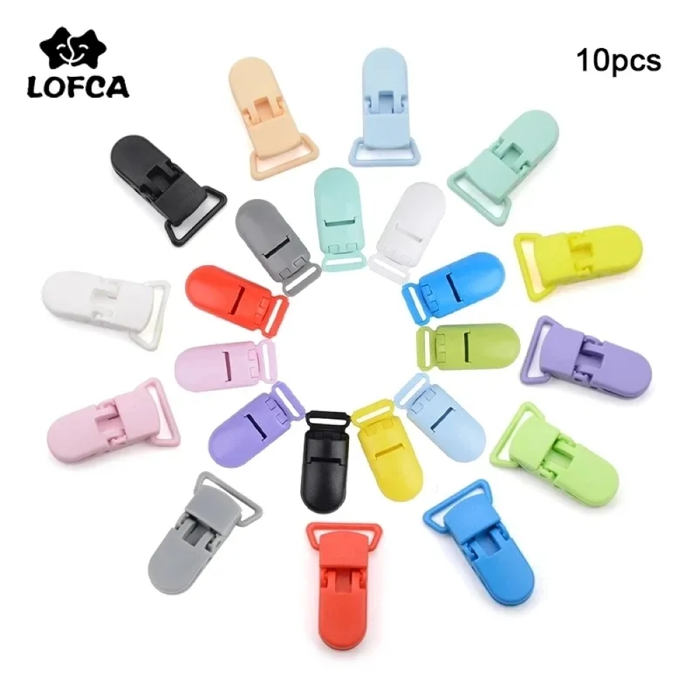 Jewelry Making 3 Year Old - LOFCA 10pcs 아기 젖꼭지 클립 15/20mm
