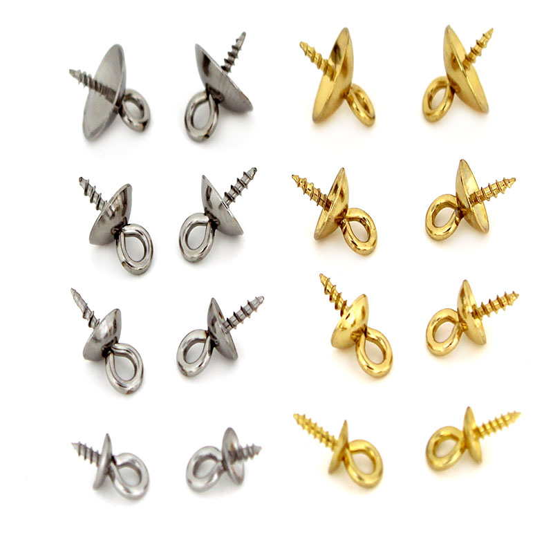 Jewelry Making Charms - 20개 스테인리스 스틸 클라스프 훅 스크류