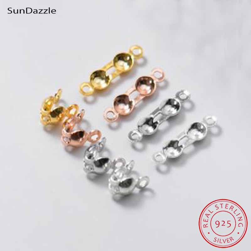 Jewelry Making Material - 4개 정품 순은 925 스털링 실버