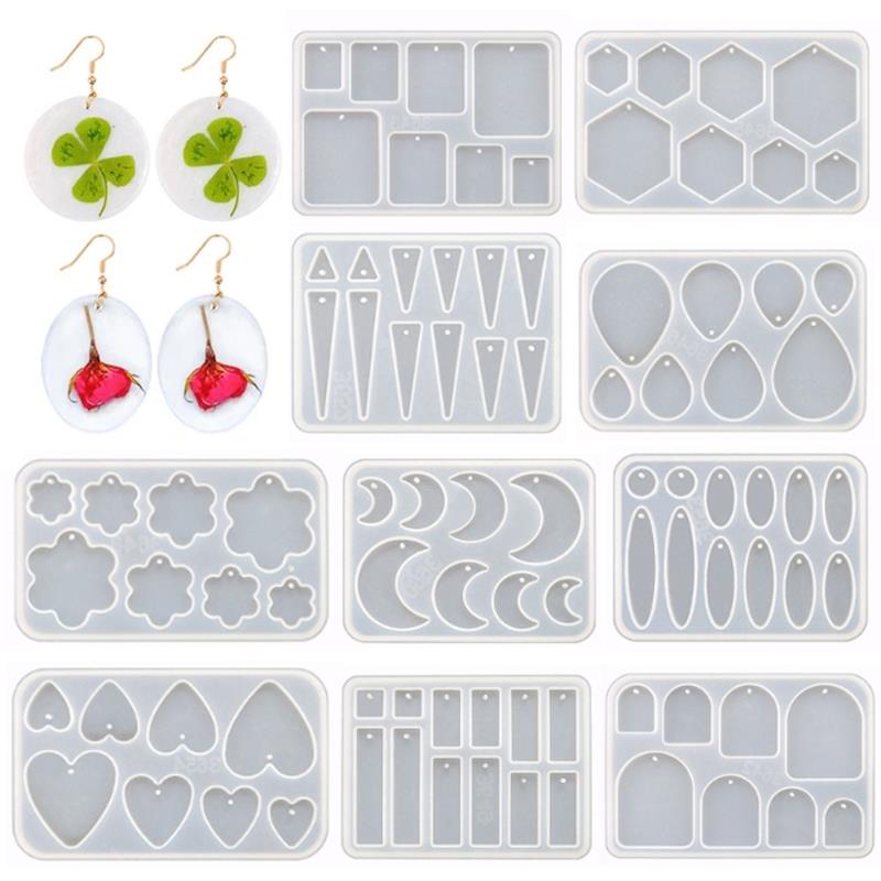 Jewelry Making Techniques - 실리콘 귀걸이 금형, 귀걸이 수지 금형,