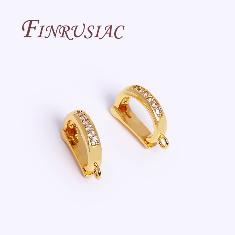 Jewelry Making Charms - 18K 골드 도금 매력 보석 비즈