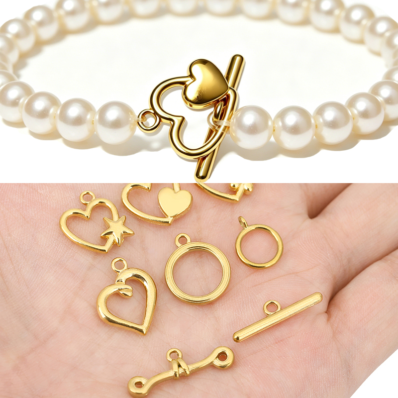 Jewelry Making Material - 5세트 PVD 변색없는 스테인레스 스틸 OT