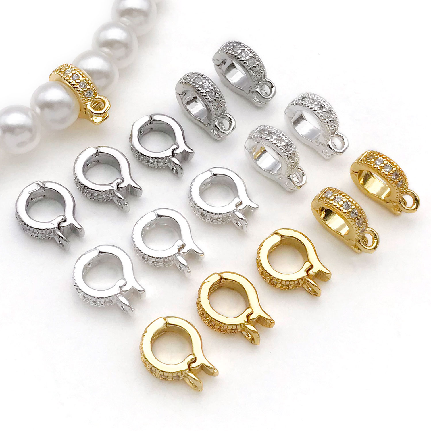Jewelry Making Charms - 5개 18K 진짜 금 도금 황동