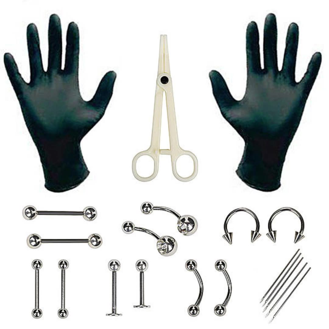 Jewelry Making Kit Professional - 일회용 전문 바디 피어싱 도구 세트