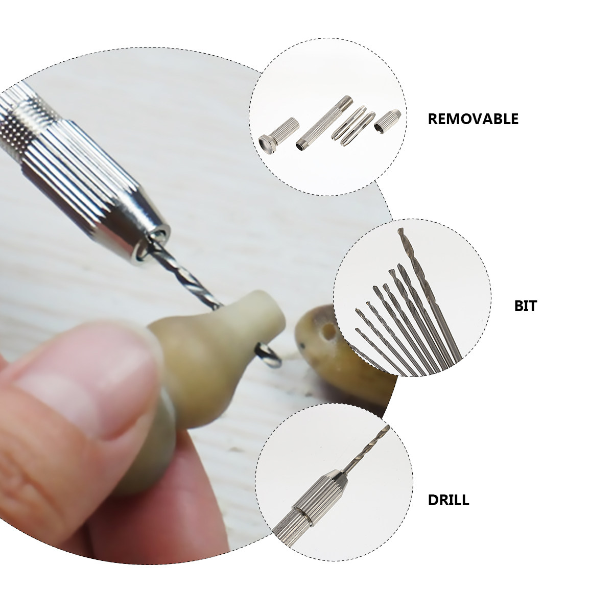 보석 제작, 키체인 펜던트, 목공용 핸드 드릴 니들 바 - Jewelry Making Vise 리뷰 및 가격