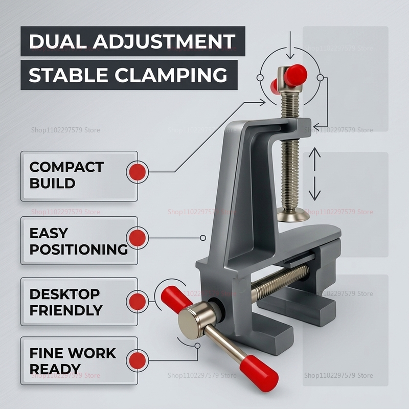 알루미늄 미니 테이블 벤치 바이스 클램프 DIY 공예품 - Jewelry Making Vise 리뷰 및 가격
