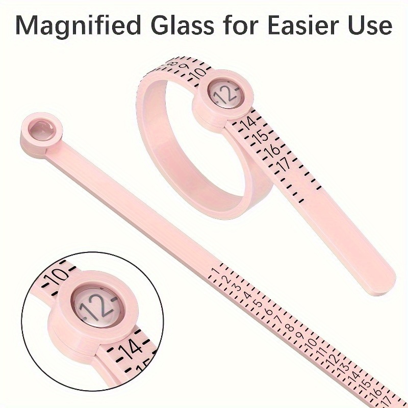 1개 조정 가능한 링 사이저 측정 도구 - 보석 크기  - Jewelry Making Desk 리뷰 및 가격