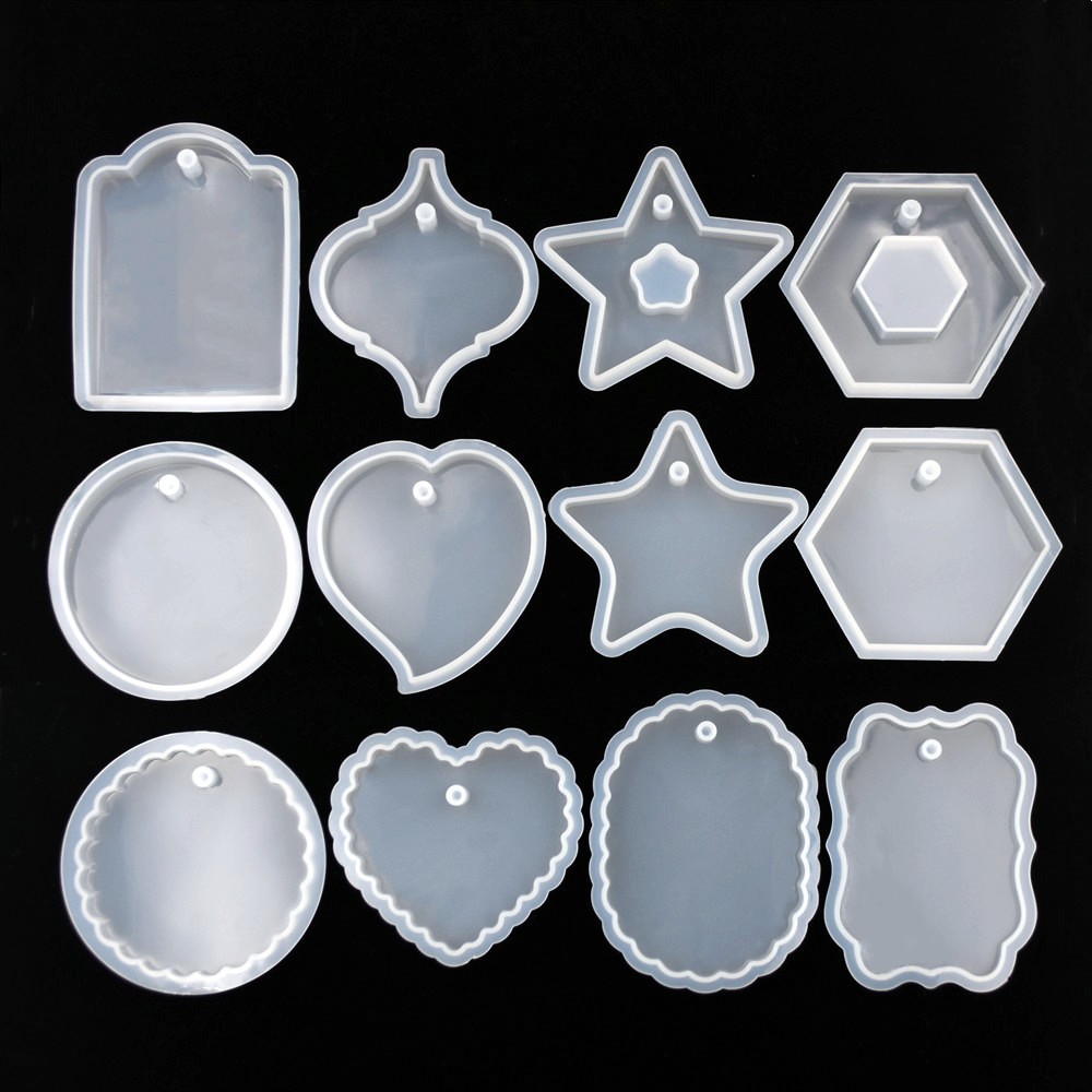 1PC 태그 실리콘 몰드 수지 실리콘 몰드 펜던트 수제 - Jewelry Making Techniques 리뷰 및 가격