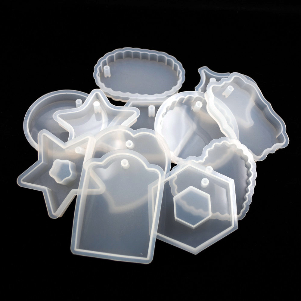 1PC 태그 실리콘 몰드 수지 실리콘 몰드 펜던트 수제 - Jewelry Making Techniques 리뷰 및 가격