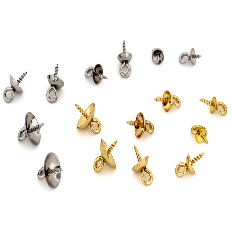 20개 스테인리스 스틸 클라스프 훅 스크류 아이 핀 베 - Jewelry Making Charms 리뷰 및 가격