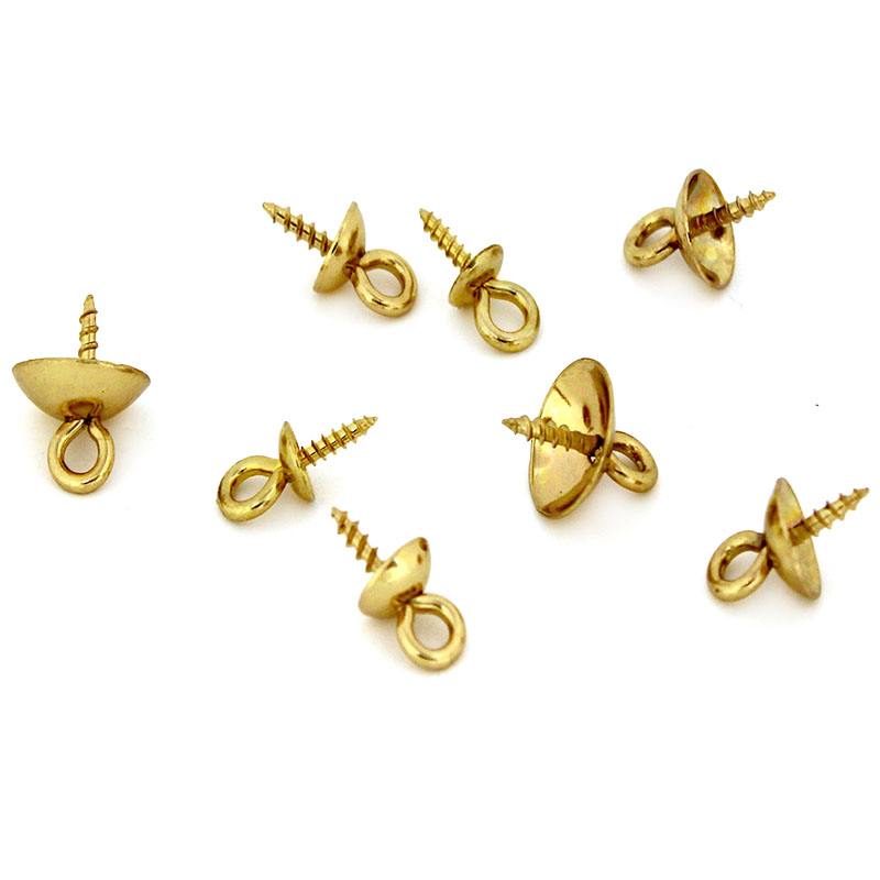 20개 스테인리스 스틸 클라스프 훅 스크류 아이 핀 베 - Jewelry Making Charms 리뷰 및 가격