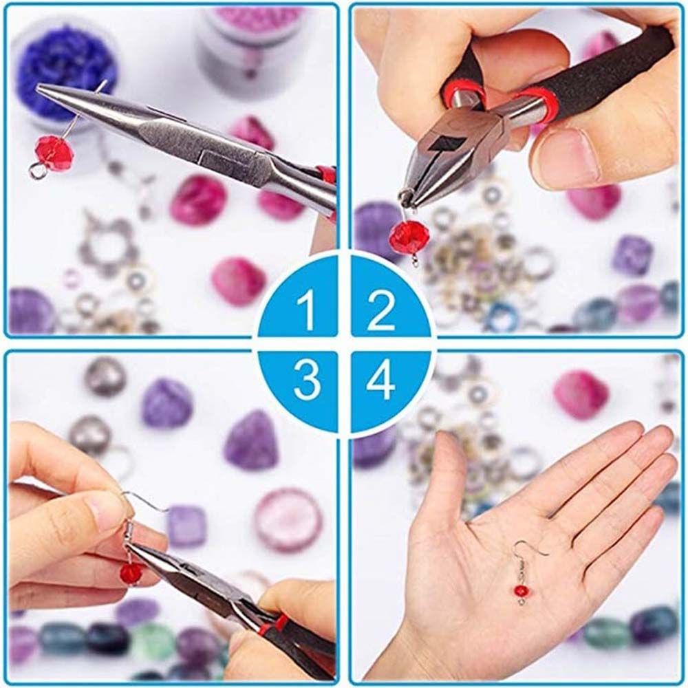 19종 전문 액세서리 DIY 블랙 백 공예 플라이어 용 - Jewelry Making Kit Professional 리뷰 및 가격