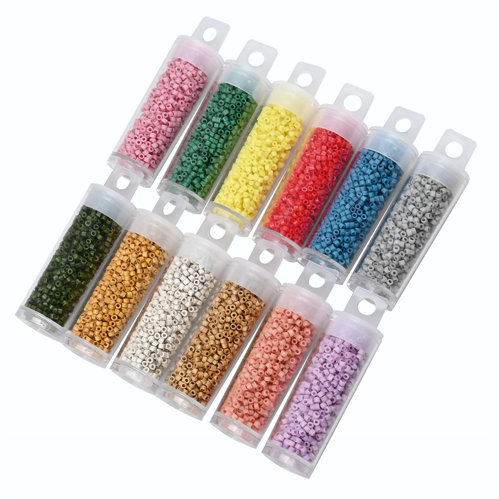 10Grams 일본 서리로 덥은 작은 유리 구슬 10/ - Seed Bead Tube 리뷰 및 가격