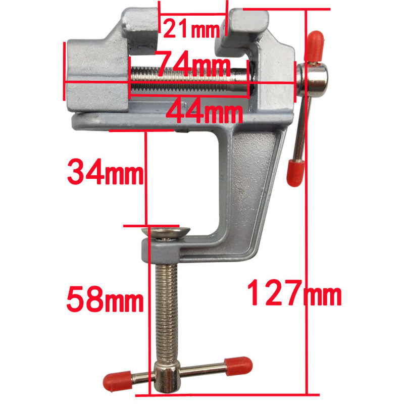 알루미늄 미니 테이블 클램프 작은 벤치 바이스 보석상  - Jewelry Making Vise 리뷰 및 가격