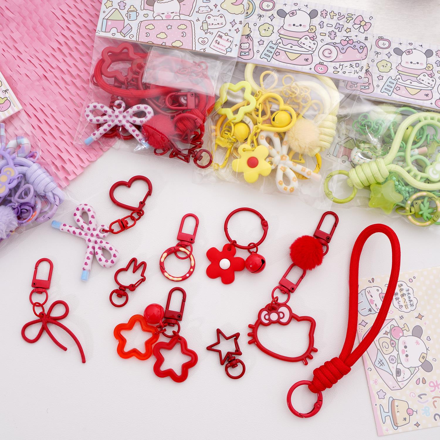 새로운 스타일 10개/세트 펄러 비즈 펜던트 DIY 키 - Jewelry Making Tutorial 리뷰 및 가격