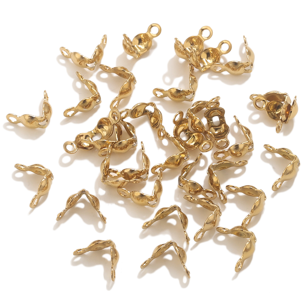 50개 PVD 금도금 스테인리스 스틸 커넥터 클래스프  - Jewelry Making Material 리뷰 및 가격