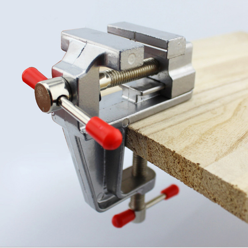 1개 미니 작업대 바이스 3.5인치 알루미늄 턱 - 다 - Jewelry Making Vise 리뷰 및 가격