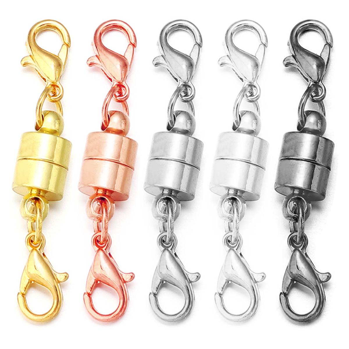 5세트/로트 자석 잠금장치, 로브스터 잠금장치 포함,  - Jewelry Making Material 리뷰 및 가격