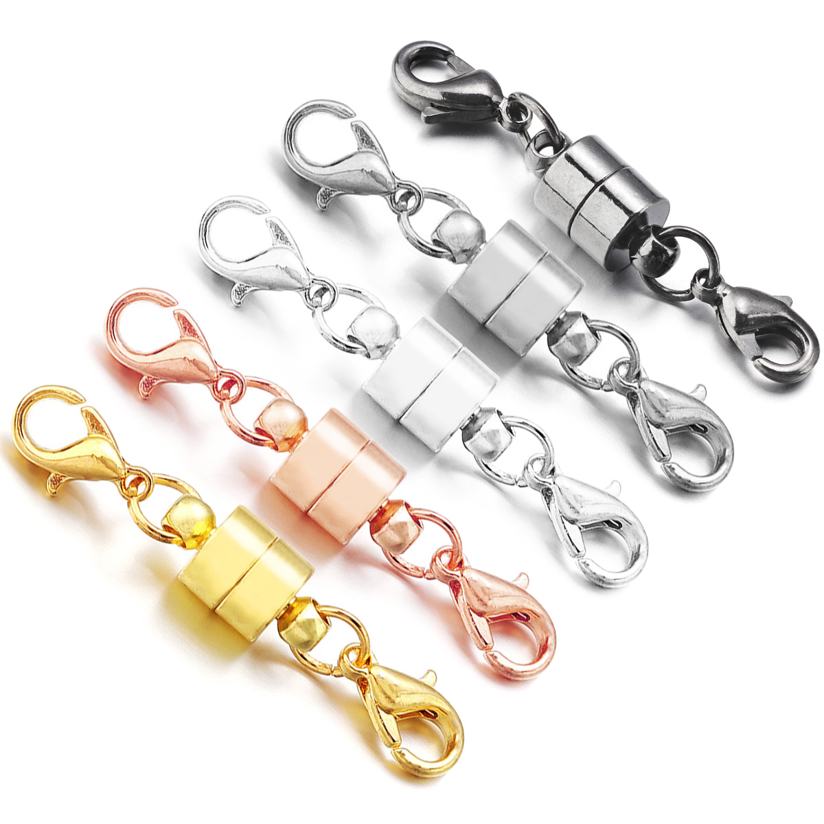 5세트/로트 자석 잠금장치, 로브스터 잠금장치 포함,  - Jewelry Making Material 리뷰 및 가격