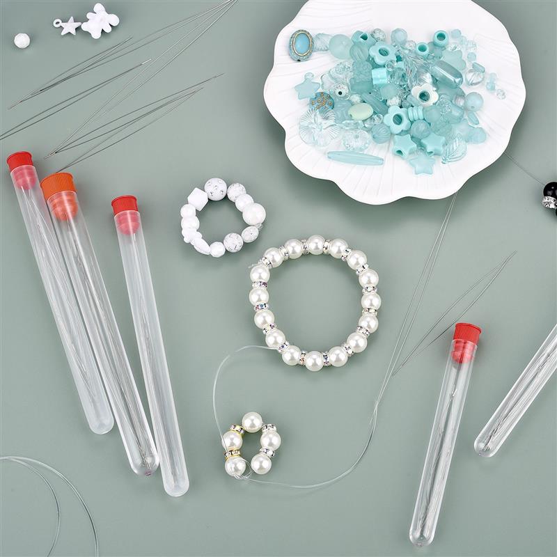 오픈 비즈 바늘 핀, 곡선 비즈 팔찌 목걸이, DIY  - Beading Needle Fine 리뷰 및 가격