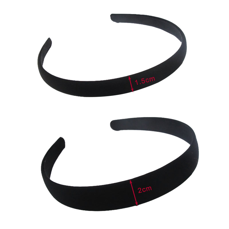 블랙 심플 와이드 헤어 밴드 1.5, DIY 쥬얼리 스 - Jewelry Making Adults 리뷰 및 가격