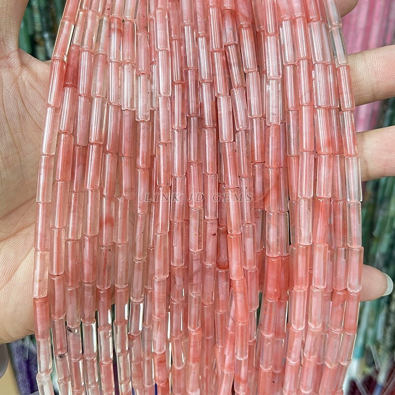 천연 마노 아벤츄린 스톤 튜브 기둥 모양 느슨한 스페이 - Seed Bead Tube 리뷰 및 가격