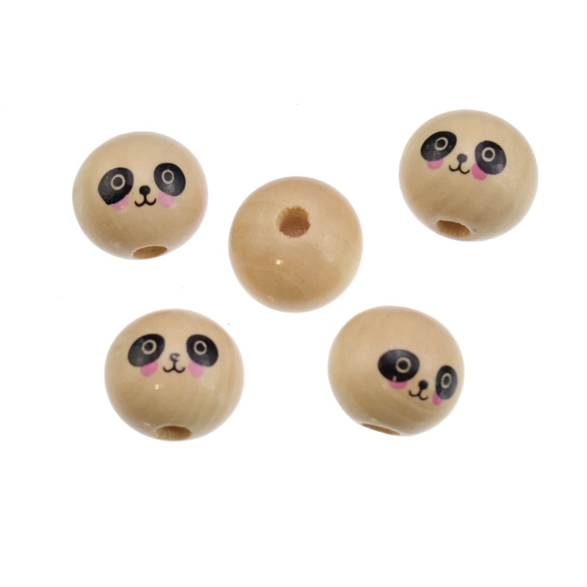 웃는 얼굴 나무 구슬 스페이서 비즈 20/50 개, 아 - Jewelry Making 3 Year Old 리뷰 및 가격