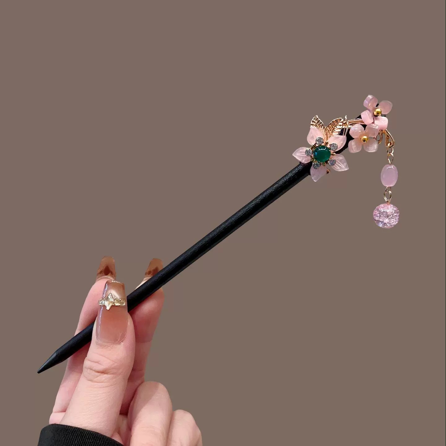 앤티크 나무 머리핀 여성용 우아한 헤어 스틱 새로운 중 - Jewelry Making Adults 리뷰 및 가격