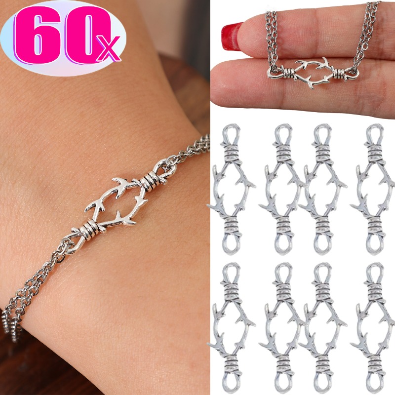 10-60Pcs 고딕 쥬얼리 결과 가시 매력 DIY 커 - Jewelry Making Rivets 리뷰 및 가격