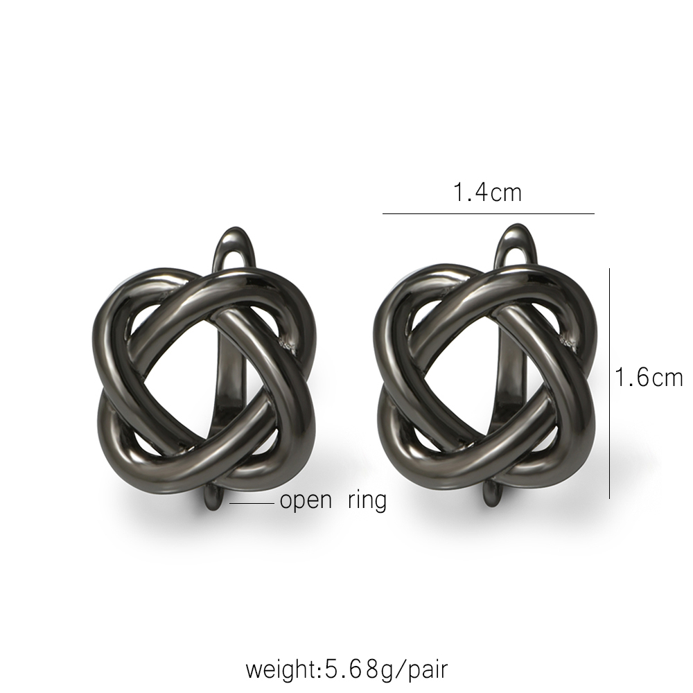 YANASI 1 쌍 건 블랙 황동 귀걸이 후크 DIY  - Jewelry Making Material 리뷰 및 가격
