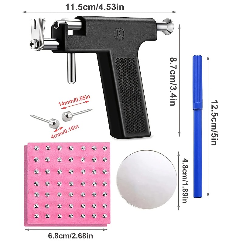 전문 귀뚫기 도구 세트 98종 귀걸이 스틸 귀 코 배꼽 - Jewelry Making Kit Professional 리뷰 및 가격