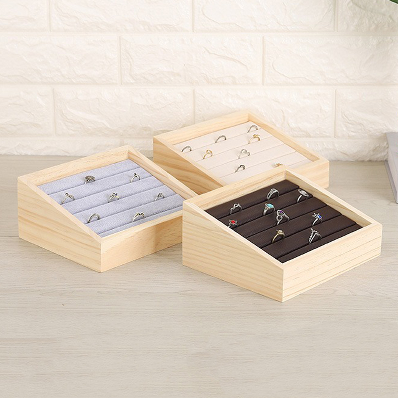 목재 주얼리 디스플레이 트레이 펜던트 귀걸이 스탠드,  - Jewelry Making Desk 리뷰 및 가격