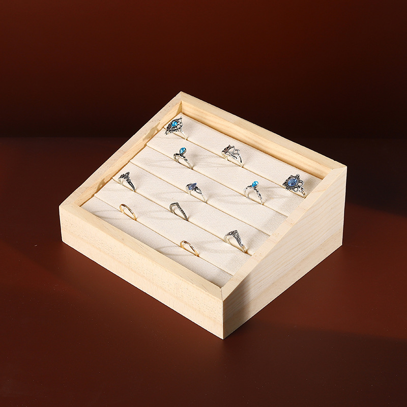 목재 주얼리 디스플레이 트레이 펜던트 귀걸이 스탠드,  - Jewelry Making Desk 리뷰 및 가격