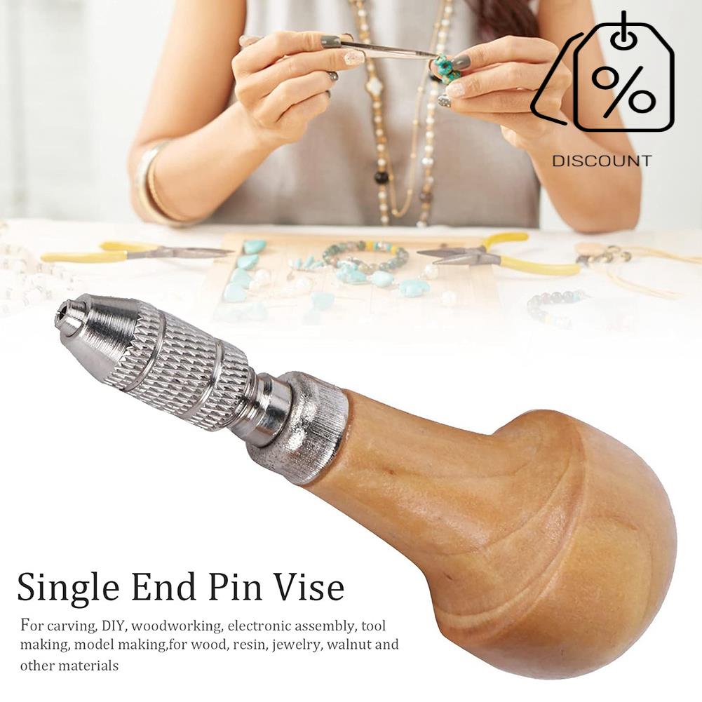 3 조각 핀 바이스 세트 정밀 척 나무 스테인레스 스틸 - Jewelry Making Vise 리뷰 및 가격
