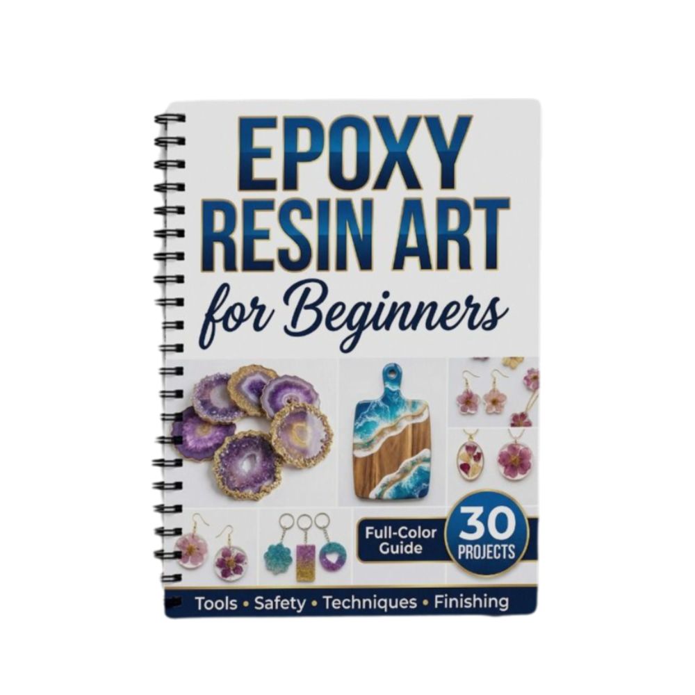 단계별 에폭시 레진 아트 핸드북 일러스트가 포함된 30 - Jewelry Making For Beginners Book 리뷰 및 가격