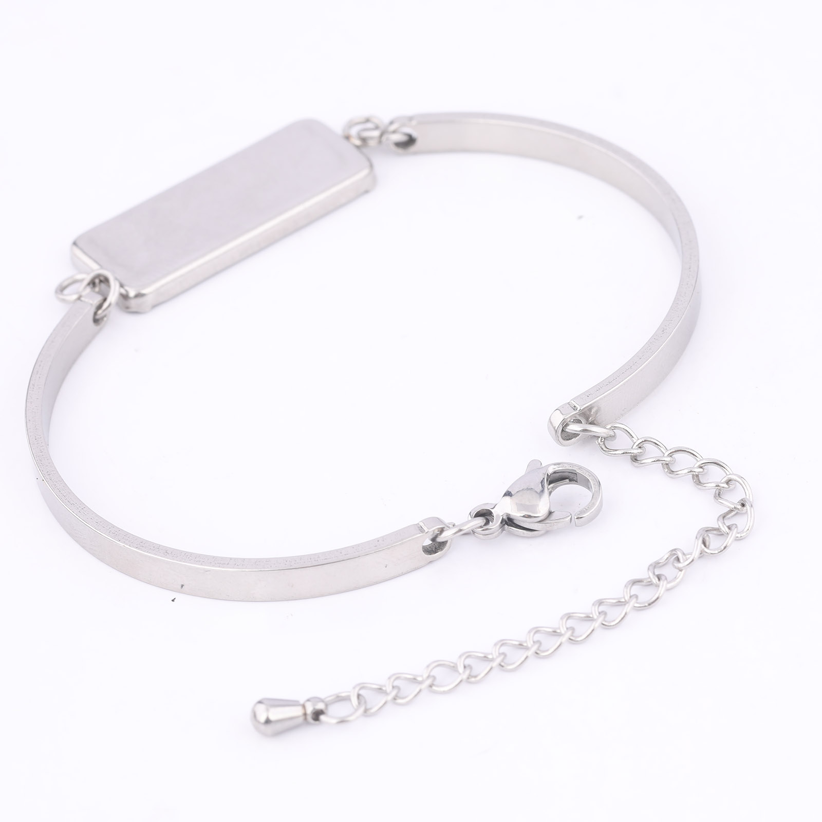 5pcs 스테인레스 스틸 맞는 10x25mm 직사각형  - Jewelry Making Course 리뷰 및 가격