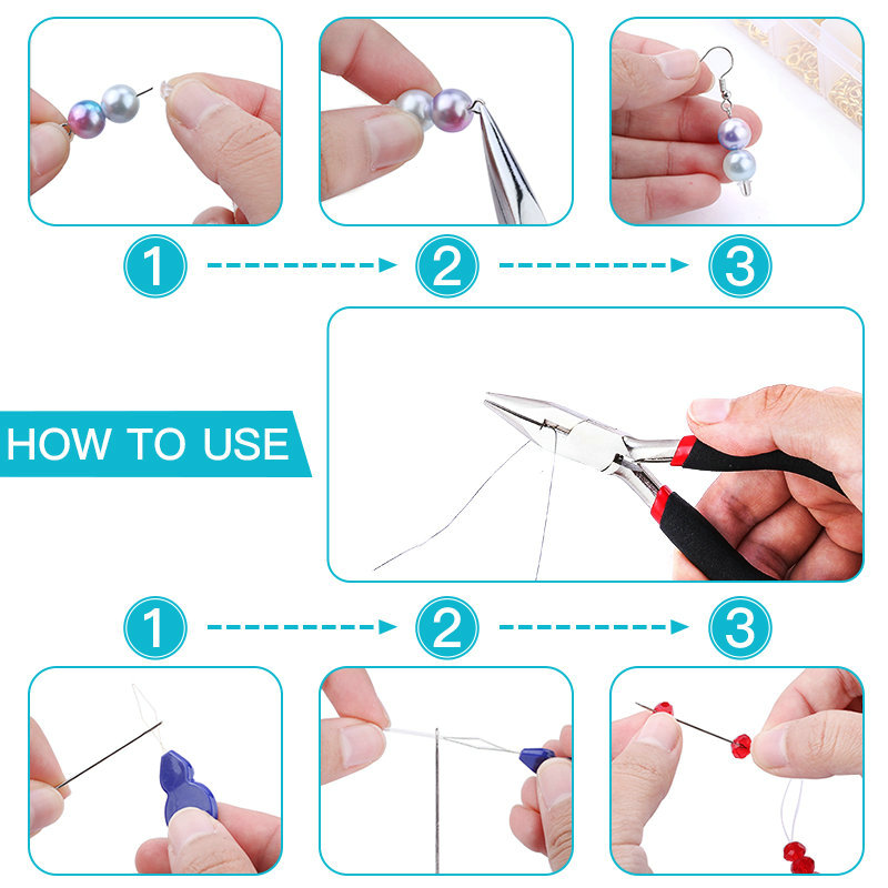 보석 만들기 용품 키트 보석 도구 오픈 점프 링 랍스터 - Jewelry Making Rivets 리뷰 및 가격