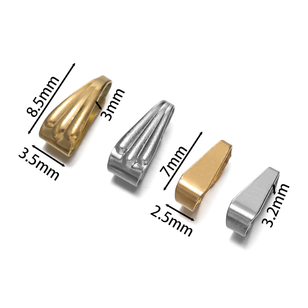 50 개/갑/팩 스테인레스 스틸 버클 걸쇠 매력 커넥터 - Jewelry Making Charms 리뷰 및 가격