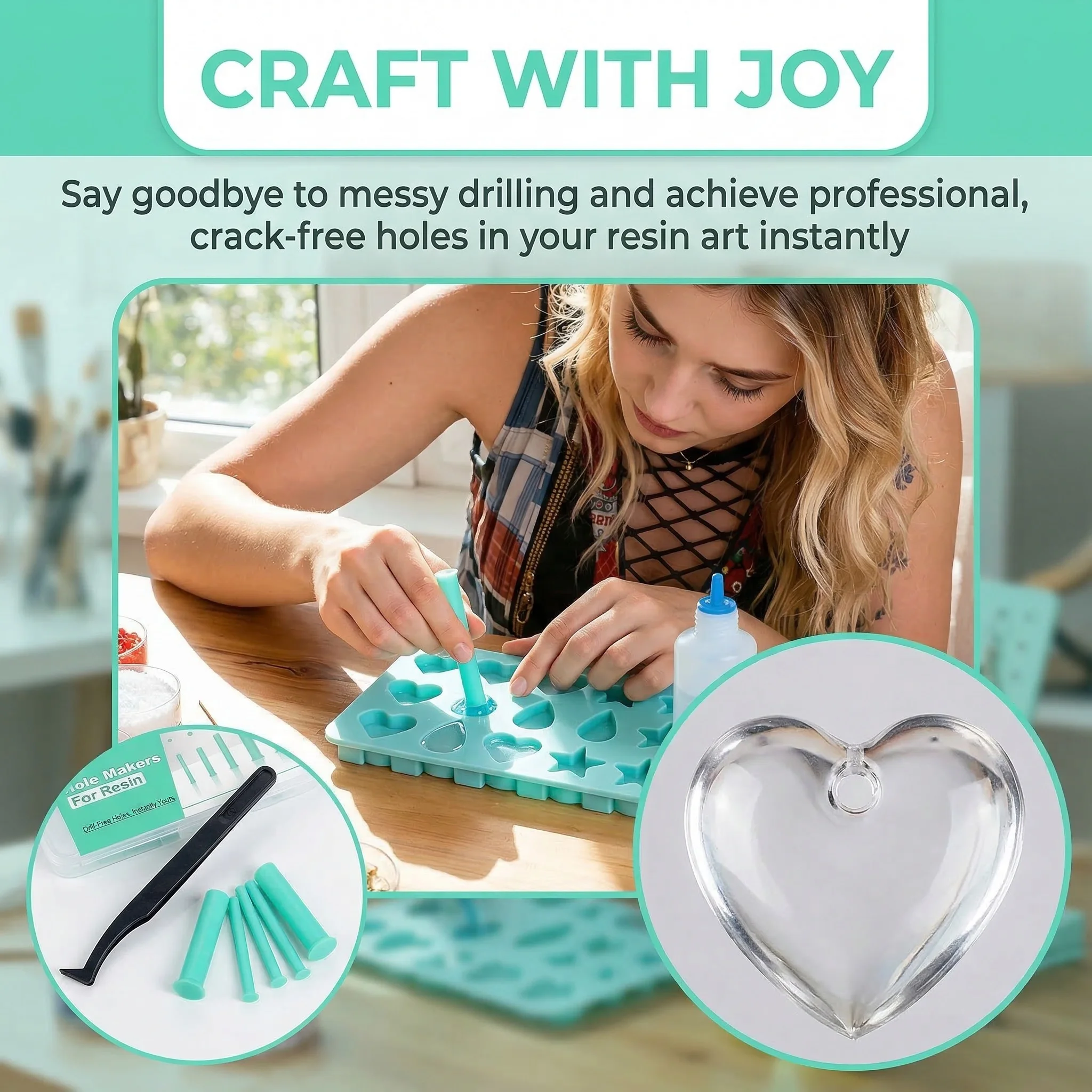 35개 레진 홀 오프너 키트 2-8mm 쥬얼리 제작 펀 - Jewelry Making Techniques 리뷰 및 가격