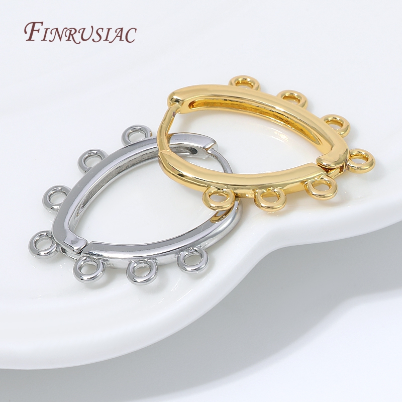 18K 금도금 허기 이어링, 멀티 아우터 루프 오픈 후 - Jewelry Making Charms 리뷰 및 가격