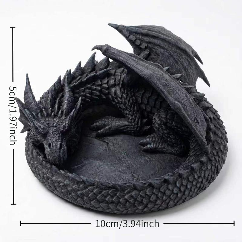 창의적인 고딕풍 3D 프린팅 드래곤 트레이, 다크 스타 - Jewelry Making Desk 리뷰 및 가격