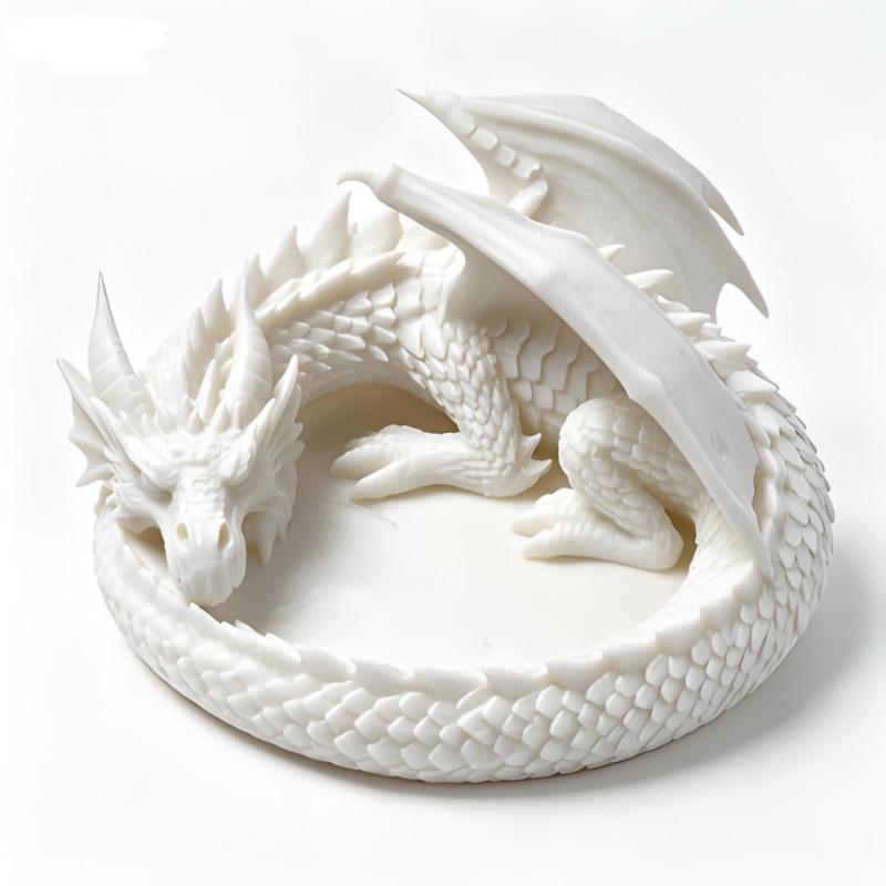 창의적인 고딕풍 3D 프린팅 드래곤 트레이, 다크 스타 - Jewelry Making Desk 리뷰 및 가격
