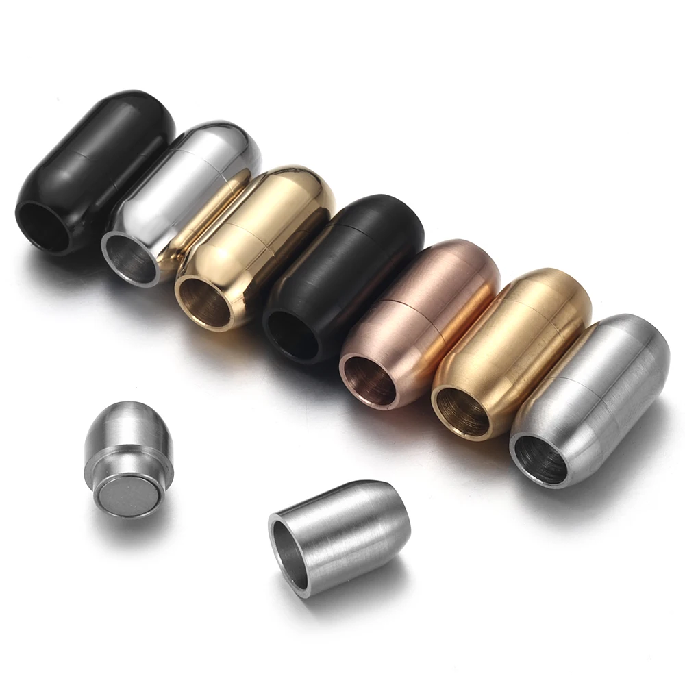스테인레스 스틸 3mm-8mm 라운드 마그네틱 걸쇠 가 - Jewelry Making Material 리뷰 및 가격