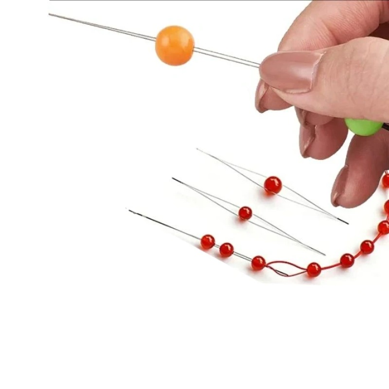 1-10개 비즈 바늘, 시드 비즈 바늘, 큰 눈 DIY - Jewelry Making Workshops 리뷰 및 가격