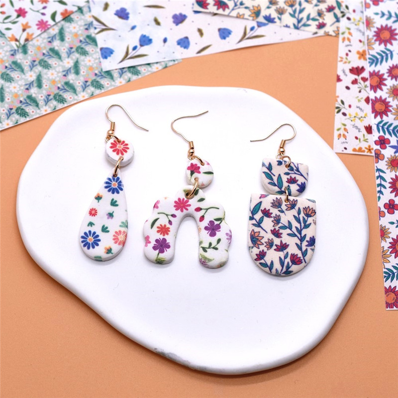 SNASAN DIY 호화로운 꽃 수채화 전송 용지 부드 - Jewelry Making Techniques 리뷰 및 가격