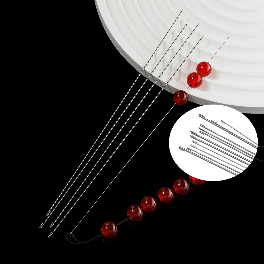 DIY 수제 쥬얼리 비즈 용품, 길고 얇은 비즈 리드, - Beading Needle Fine 리뷰 및 가격
