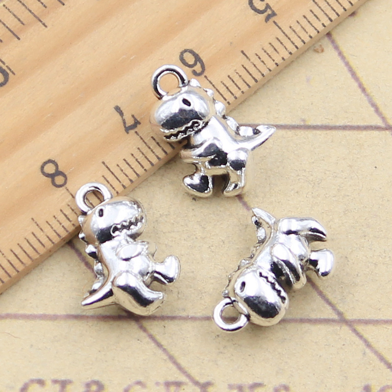 10pcs 매력 공룡 아기 16x12x7mm 티베트어  - Jewelry Making 3 Year Old 리뷰 및 가격