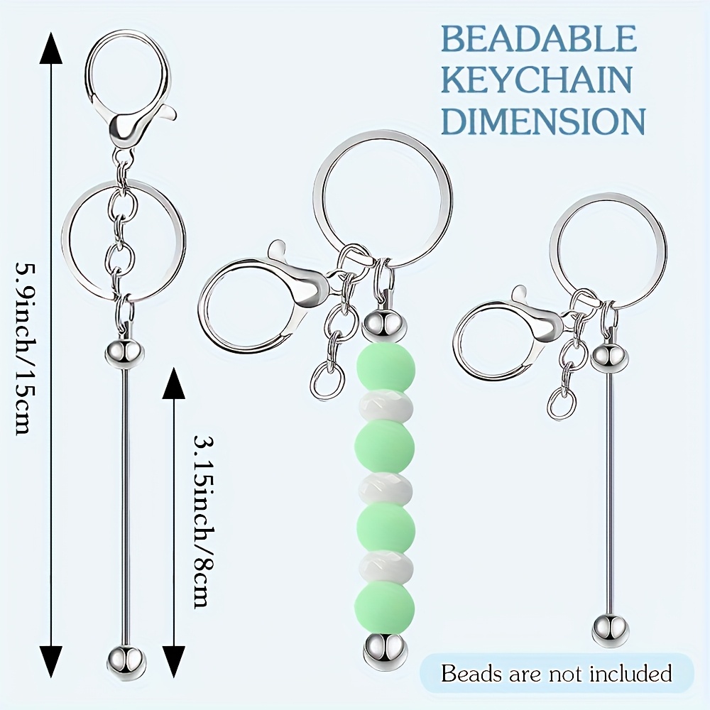 10개 DIY 독특한 비즈 키체인 만들기 키트 수공예  - Jewelry Making Tutorial 리뷰 및 가격