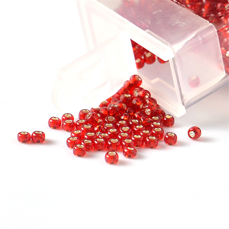 1000pcs 11/0 TOHO 라운드 비즈 실버 줄  - Seed Bead Tube 리뷰 및 가격