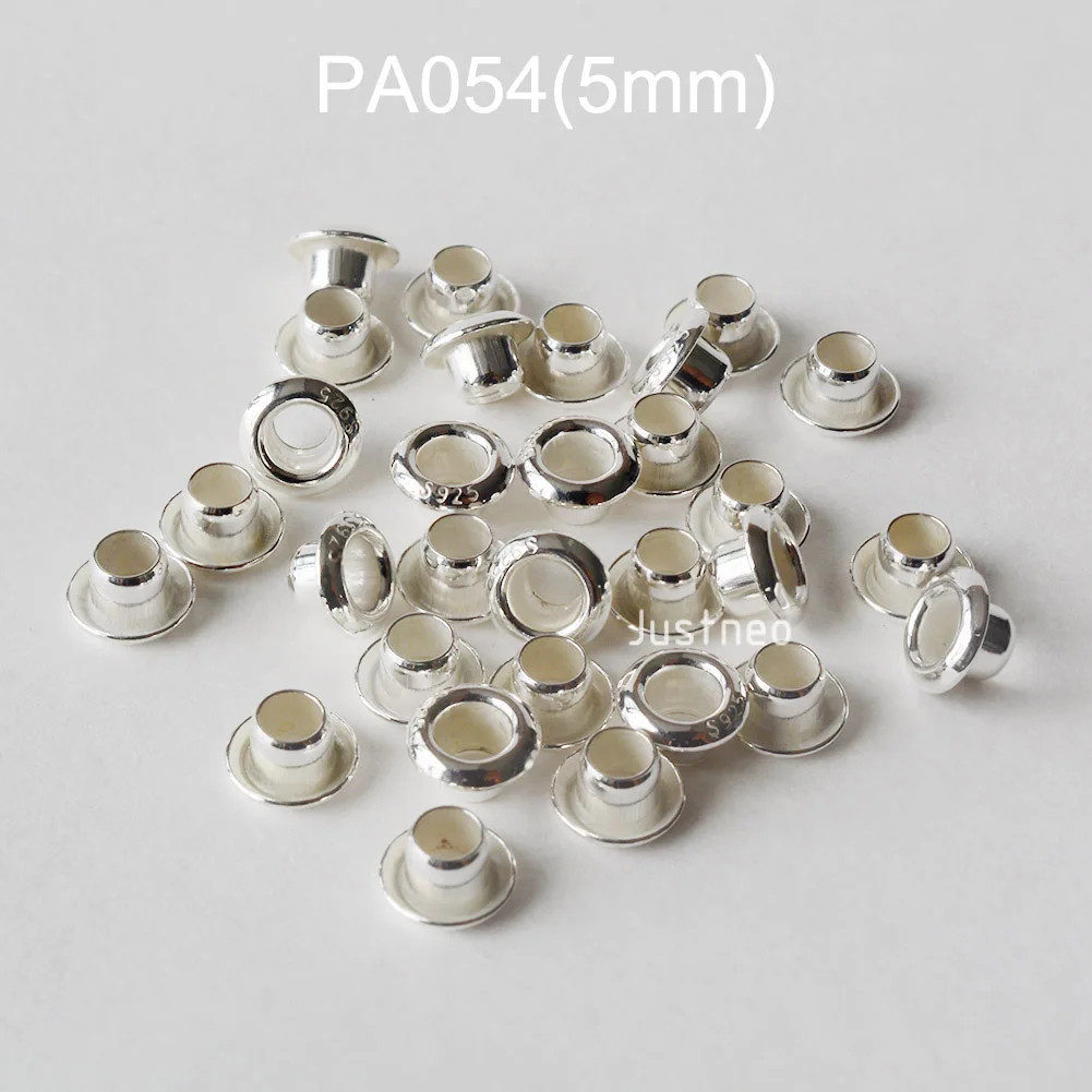 큰 구멍 구슬에 대 한 925 스털링 실버 그로멧 구멍 - Jewelry Making Rivets 리뷰 및 가격
